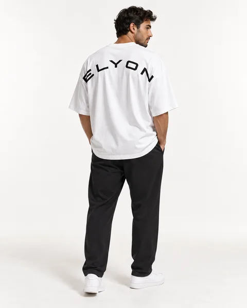 ARC Oversized Tee Blanco, espalda
