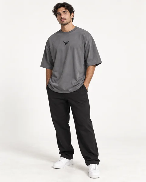 ARC Oversized Tee Gris, frontal