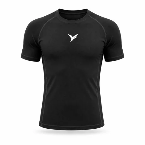 PERFORMANCE Tee Negro, frontal