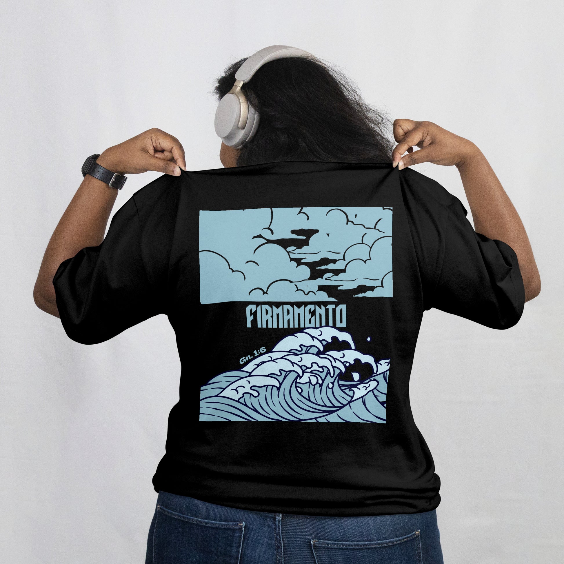 Camiseta oversized Gênesis - Day 02 | Firmamento