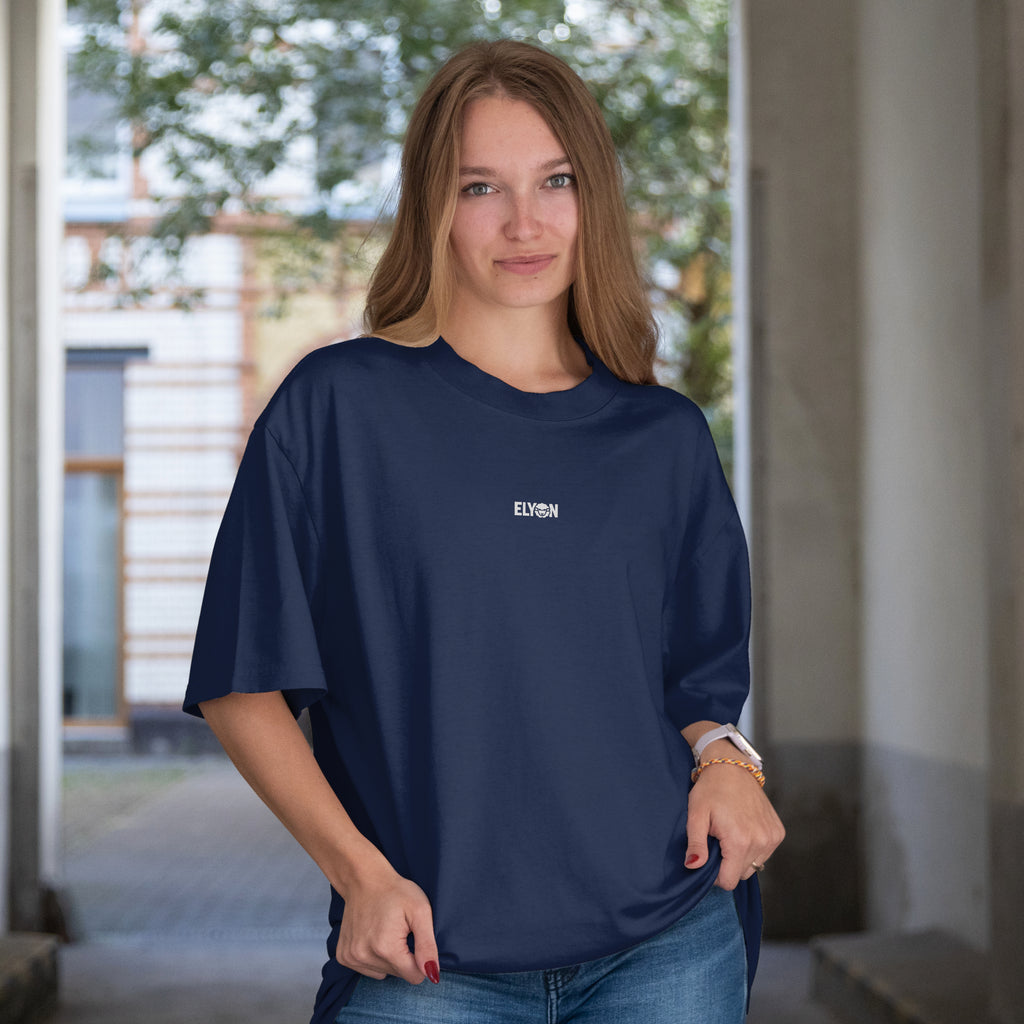 Camiseta Oversized Feminina | FLORESÇA ONDE JESUS TE PLANTAR
