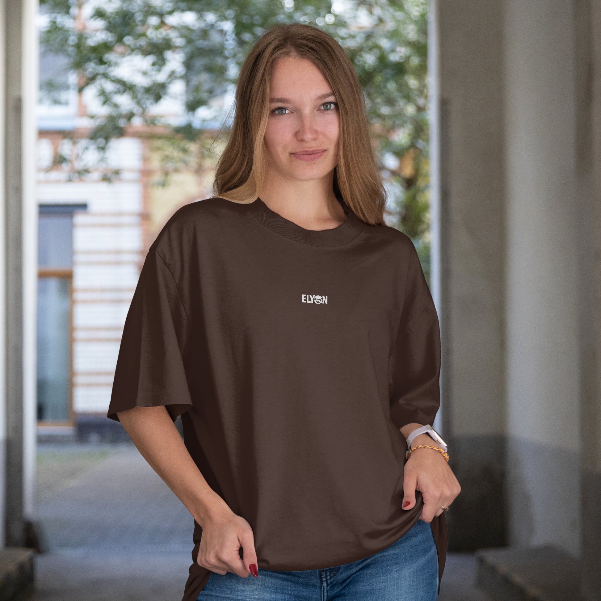 Camiseta Oversized Feminina | FLORESÇA ONDE JESUS TE PLANTAR