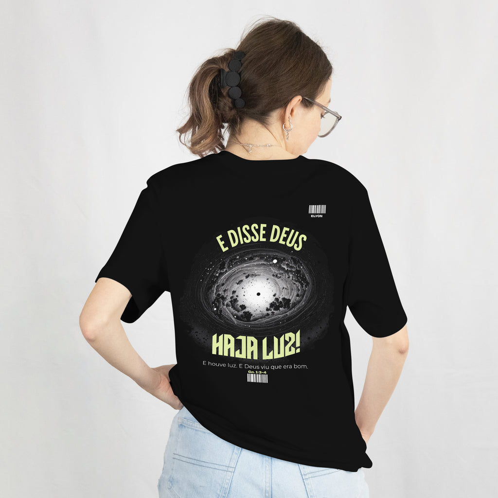 Camiseta oversized Gênesis - Day 01 | Haja Luz