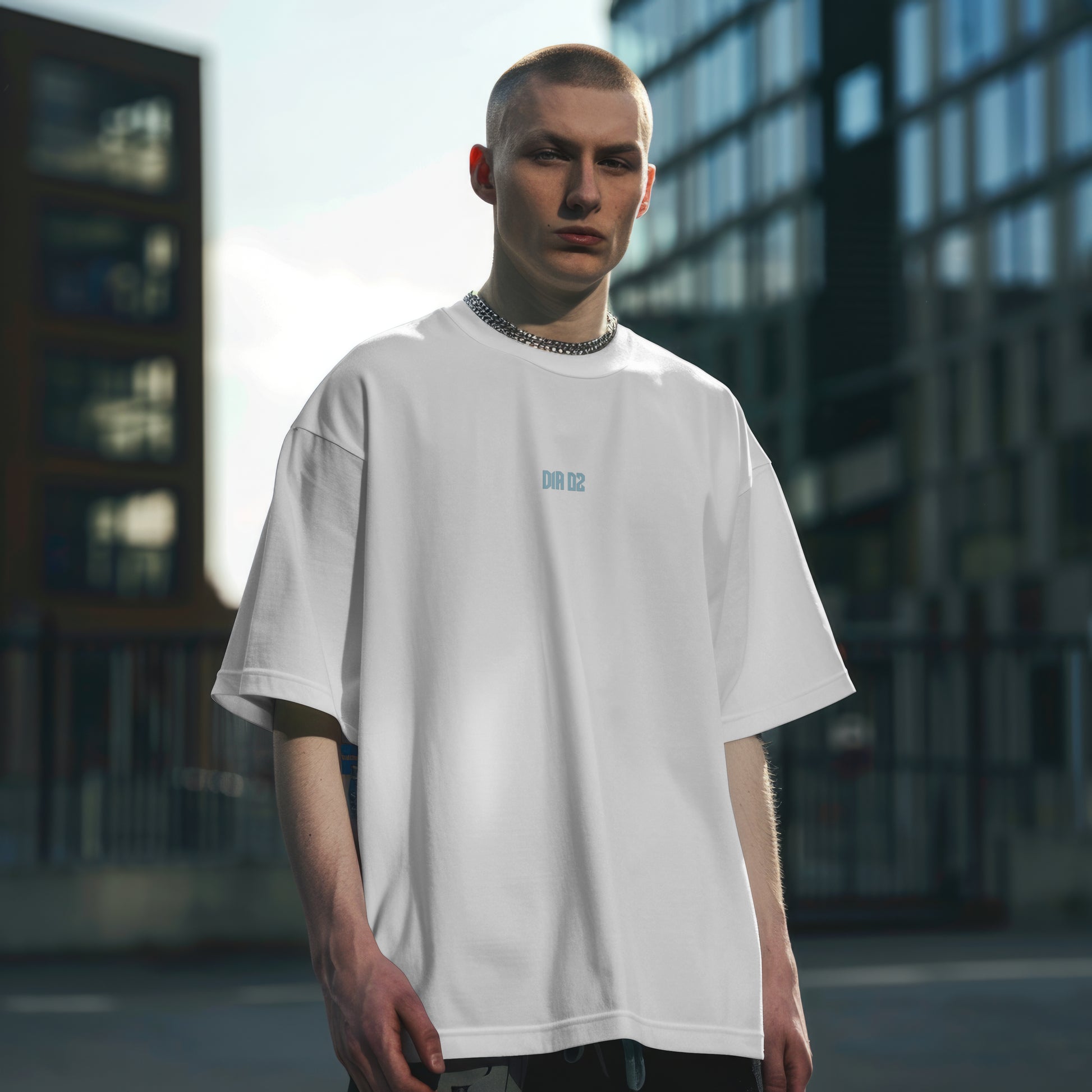 Camiseta oversized Gênesis - Day 02 | Firmamento