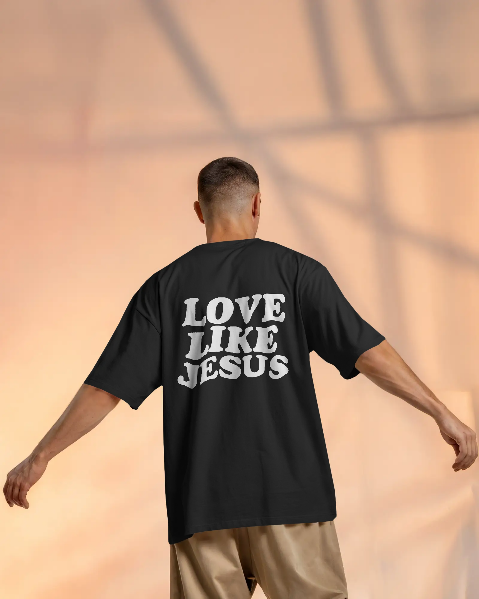 Camiseta Oversized | Love like Jesus