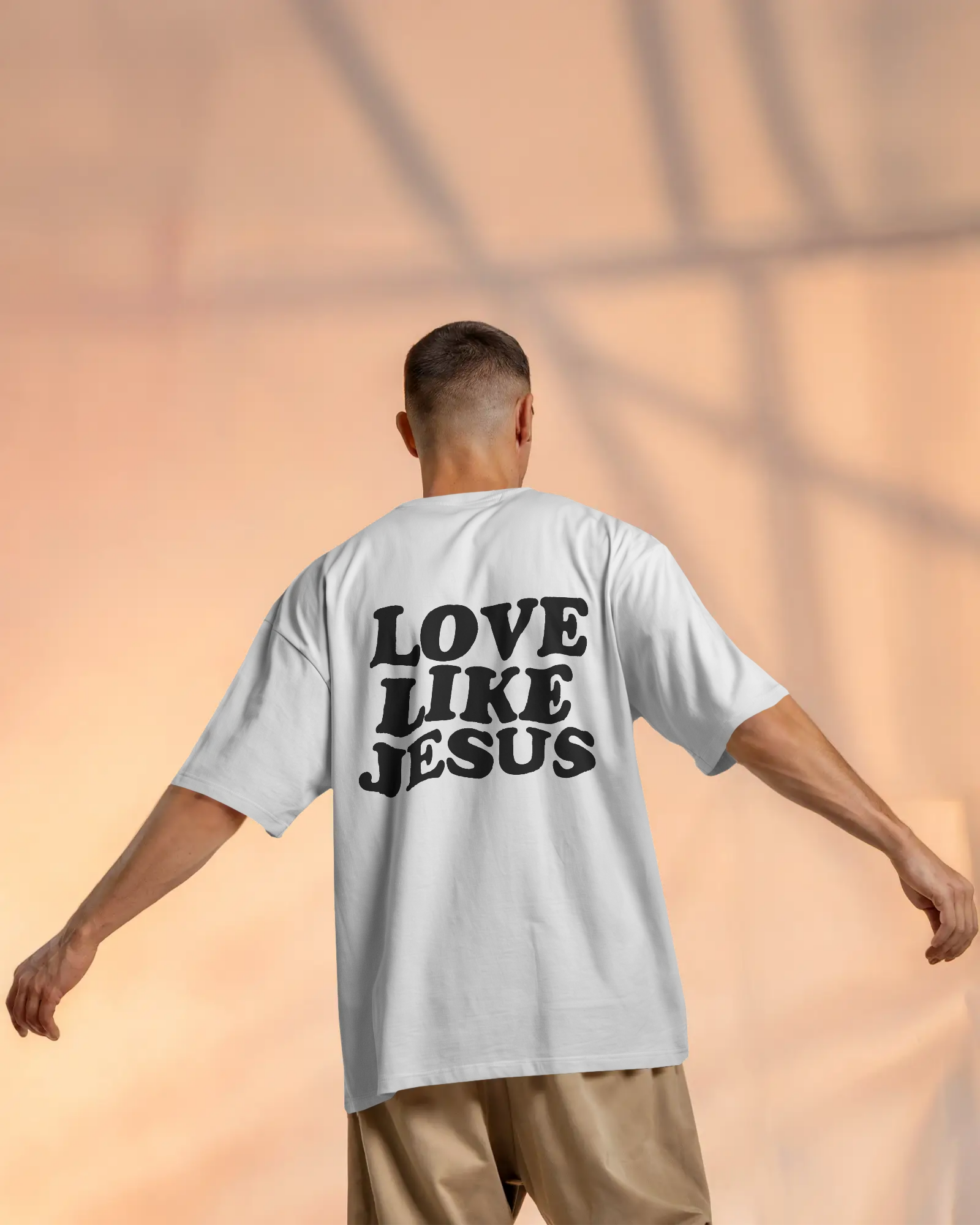 Camiseta Oversized | Love like Jesus