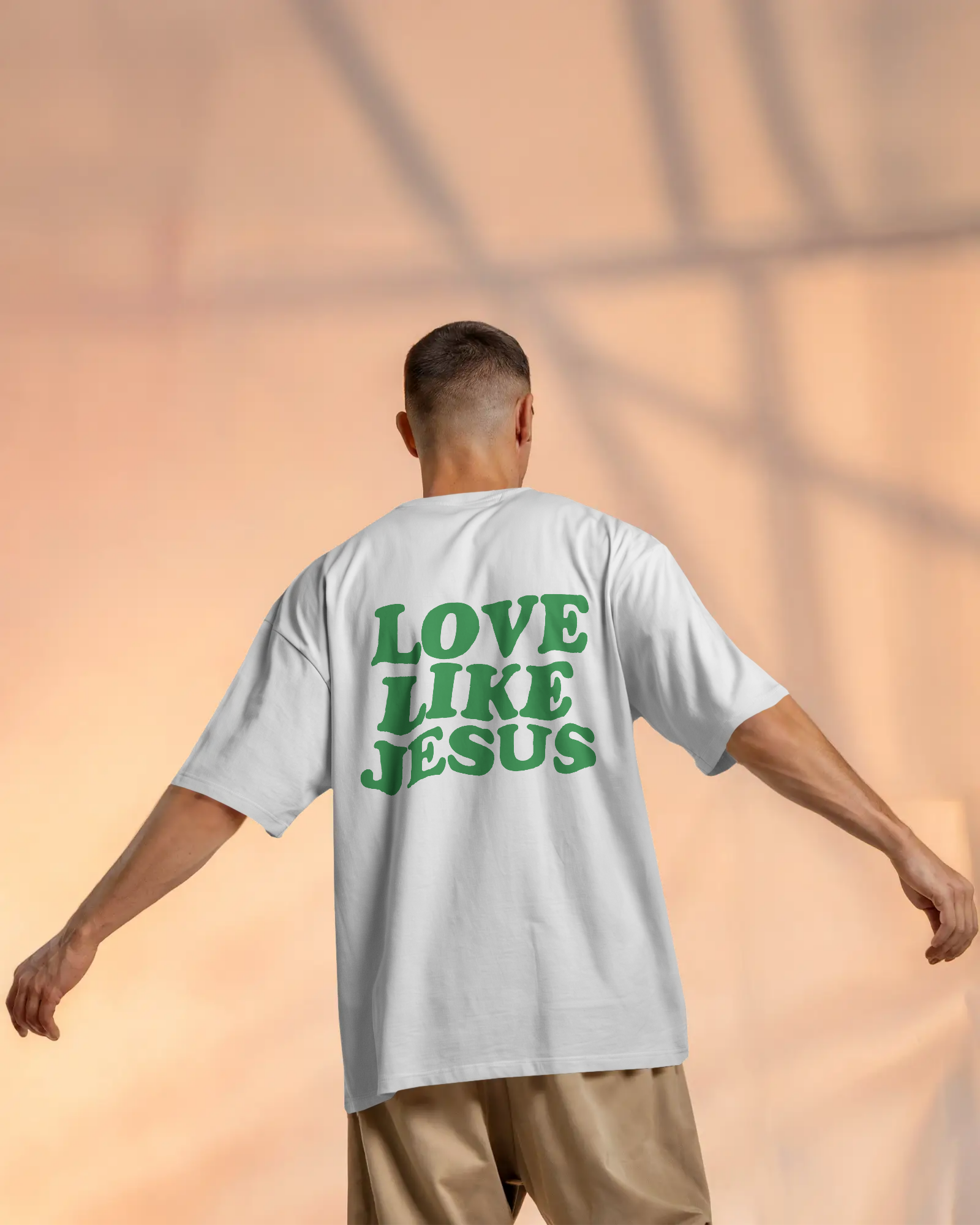 Camiseta Oversized | Love like Jesus